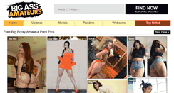 Desktop Screenshot of bigassamateurs.com